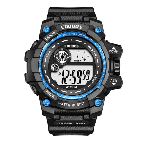 COOBOS New Blue & Black Watch