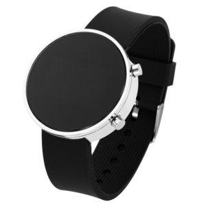 Silver & Black LED Watches