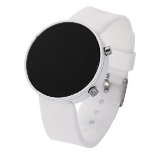 White Belt LED Watches