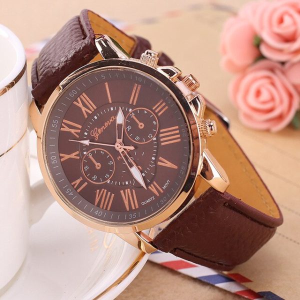 Brown Colour women's watch
