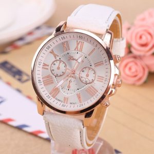 White Colour women's watch