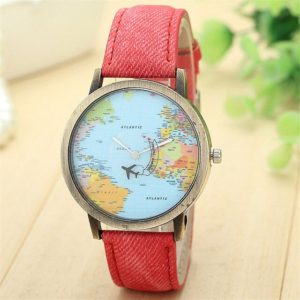 Mini Red Colour Watch