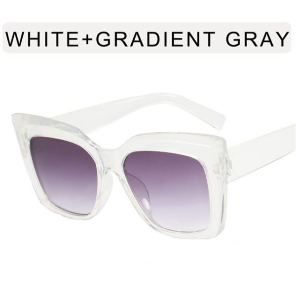 White Purple Sunglasses