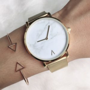 Gold Colour Girl Watch