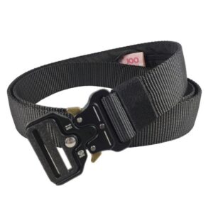 Black Zipper Belt