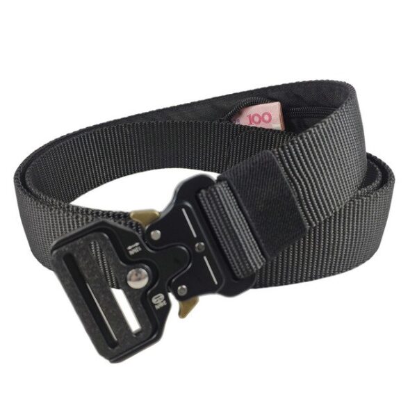 Black Zipper Belt