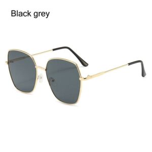 Black grey Square Sunglasses