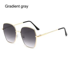 Gradient gray Square Sunglasses