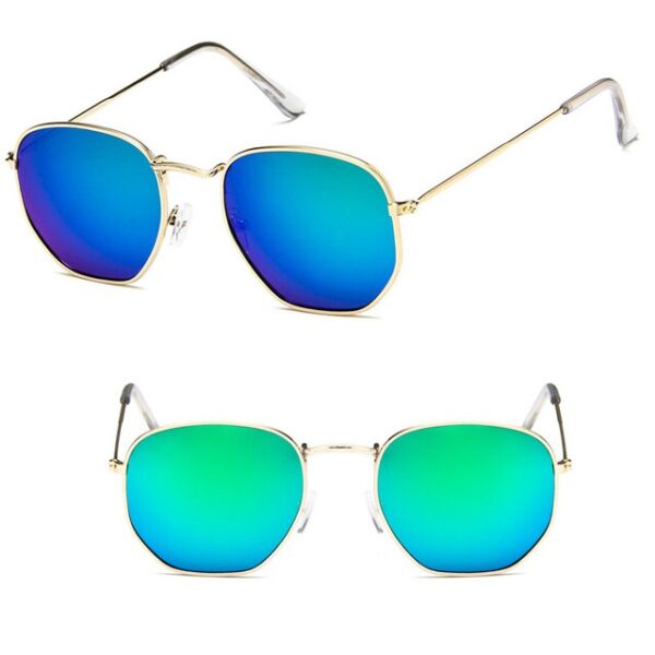 GoldGreen Square Sunglasses